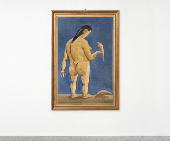 Gian Carozzi, Nudo, 1977, cm 148x95