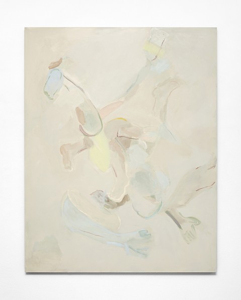 Beatrice Meoni, Caduta, 2019 olio su tavola  152x120 02