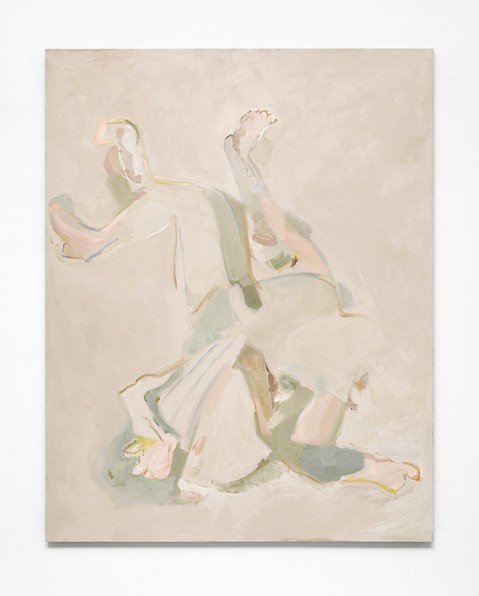 Beatrice Meoni, Caduta, 2019 olio su tavola 150x120 01
