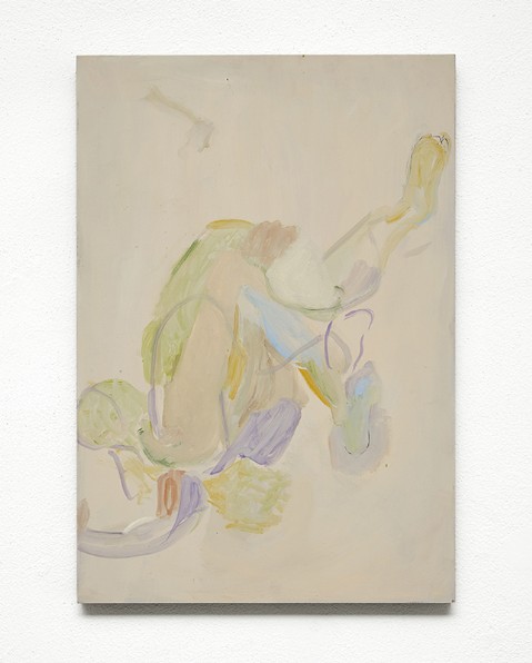 Beatrice Meoni, Caduta, 2019 olio su tavola 50,5x35 02