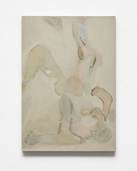 Beatrice Meoni, Caduta, 2019 olio su tavola 50x35 01