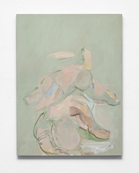 Beatrice Meoni, Caduta, 2019 olio su tavola 80x60 01