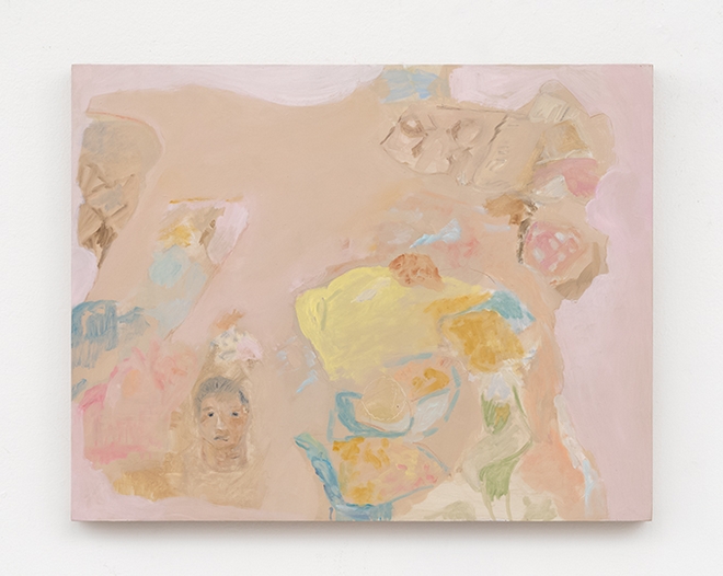 Beatrice Meoni, Senza titolo, 2023, olio su tavola 35x45