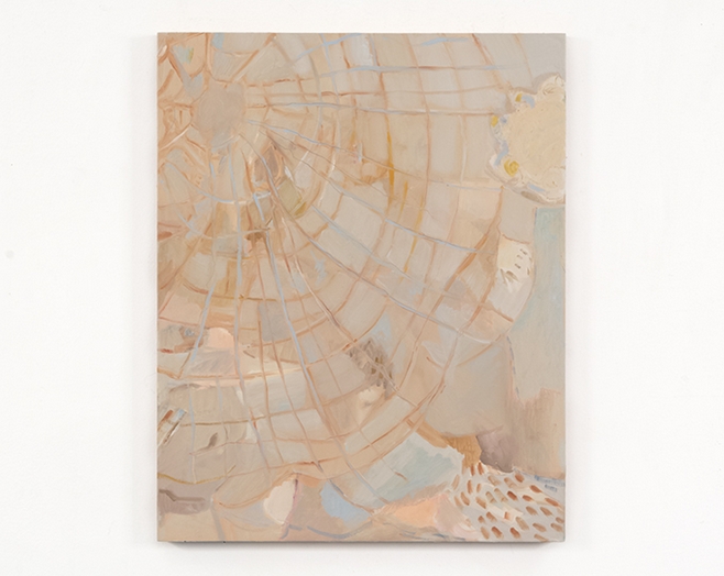 Beatrice Meoni, Toile, 2023, olio su tavola 50x40