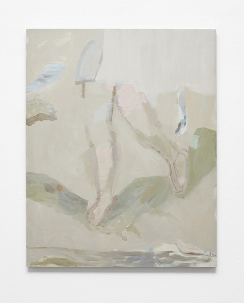 bm18-29 Beatrice Meoni, Walking 1, 2018 olio su tavola  100x80