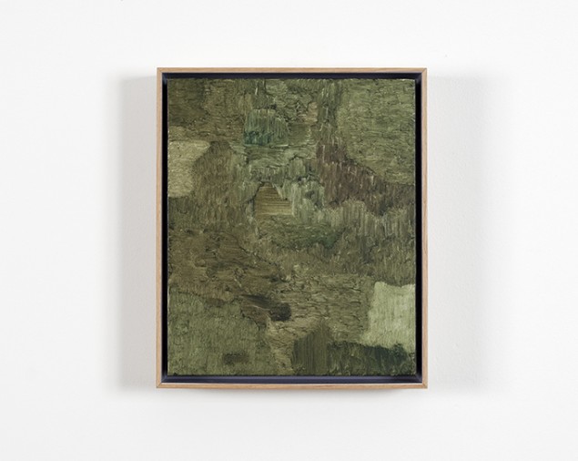 Mirko Baricchi, Selva #82, 2021, olio su tela, cm 30x25