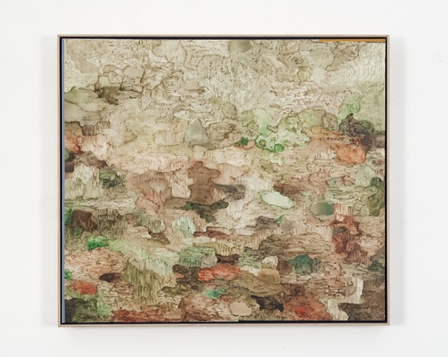 Mirko Baricchi, Selva #90, 2021, olio su tela, cm 70x80