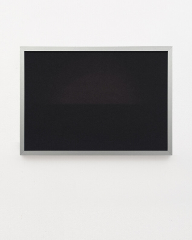 Luca Lupi, Esposizione XLV, agosto 2020, luce su carta, esposizione di 9 giorni, cm 21 x 29,7, esemplare unico