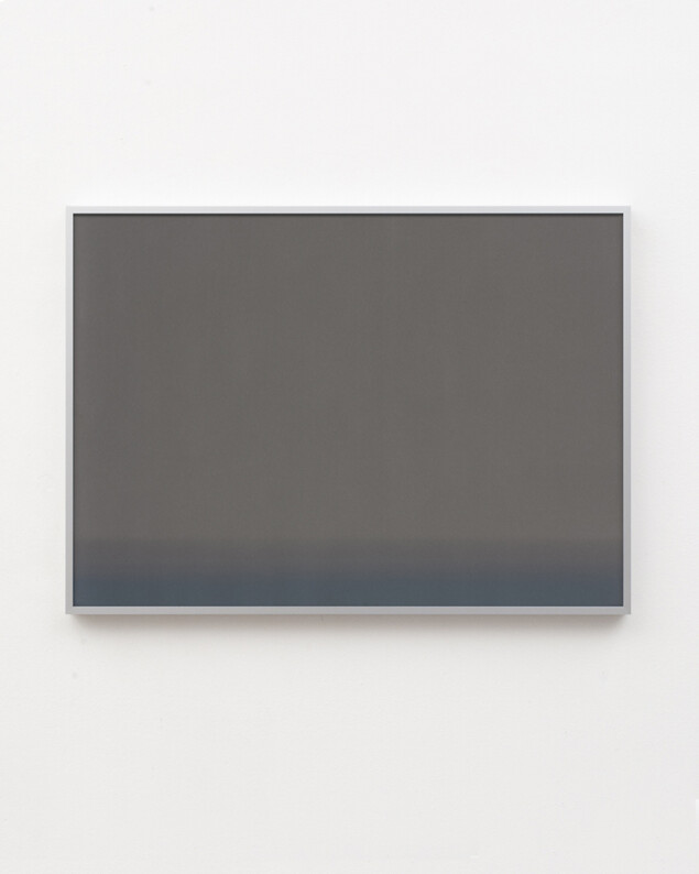 Luca Lupi, Esposizione XXII, maggio 2020, luce su carta, esposizione di 20 giorni, cm 50 x 70, esemplare unico
