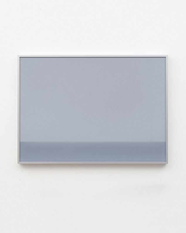 Luca Lupi, Esposizione XXIII, maggio-giugno 2020, luce su carta, esposizione di 52 giorni, cm 50 x 70, esemplare unico