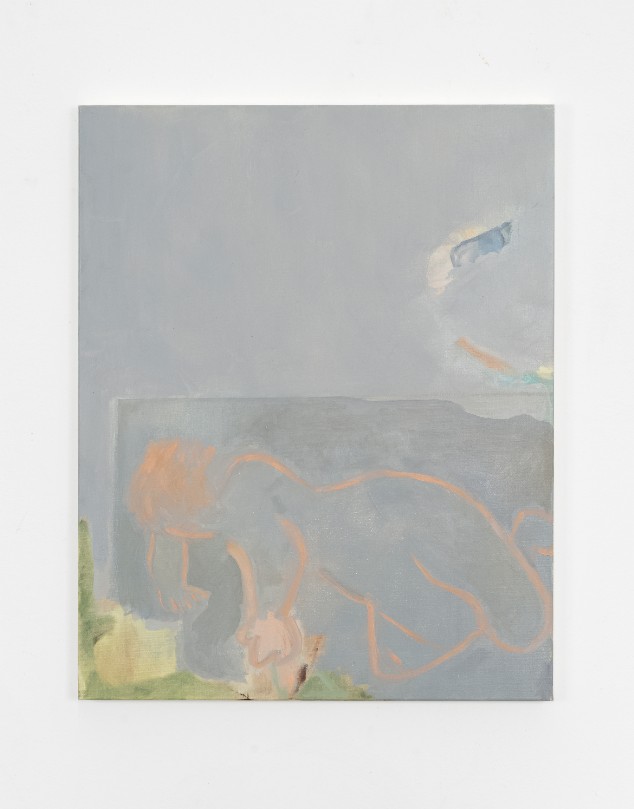 Beatrice Meoni, Senza titolo, 2023, olio su tela, cm 50x40