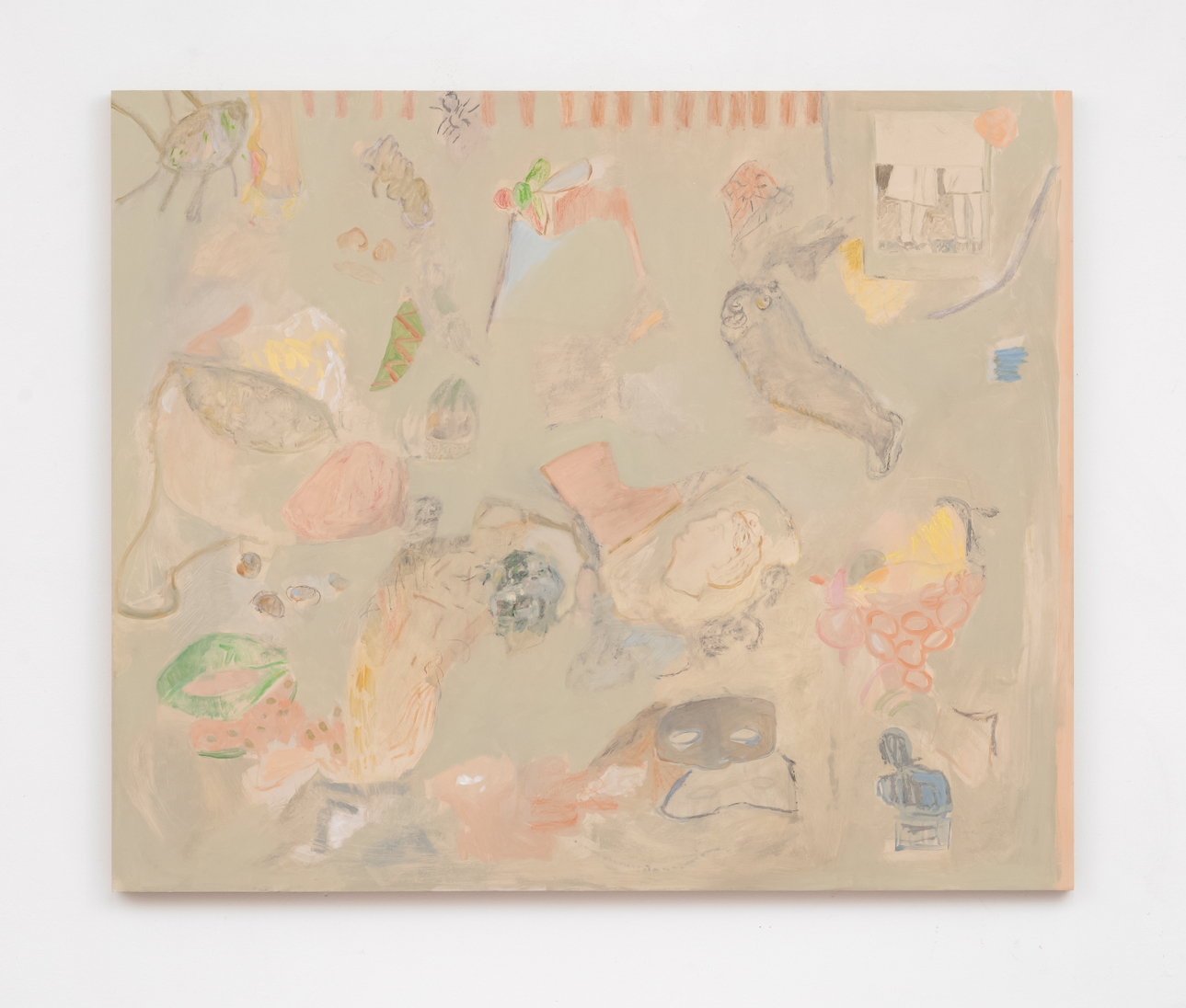 Beatrice Meoni, Senza titolo, 2023, olio su tavola, cm 100x120