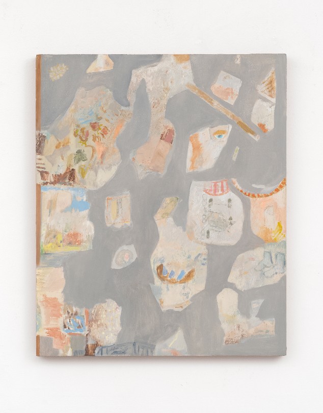 Beatrice Meoni, Frantumaglia, 2023, olio su tavola, cm 60x50