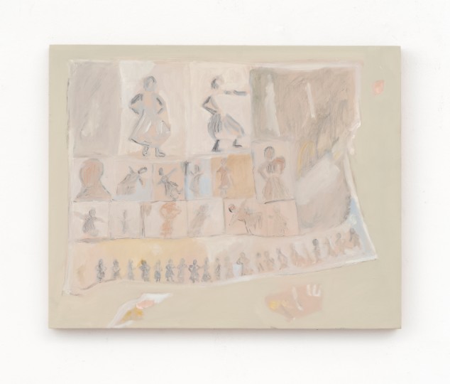 Beatrice Meoni, Senza titolo, 2023, olio su tavola, cm 40x50